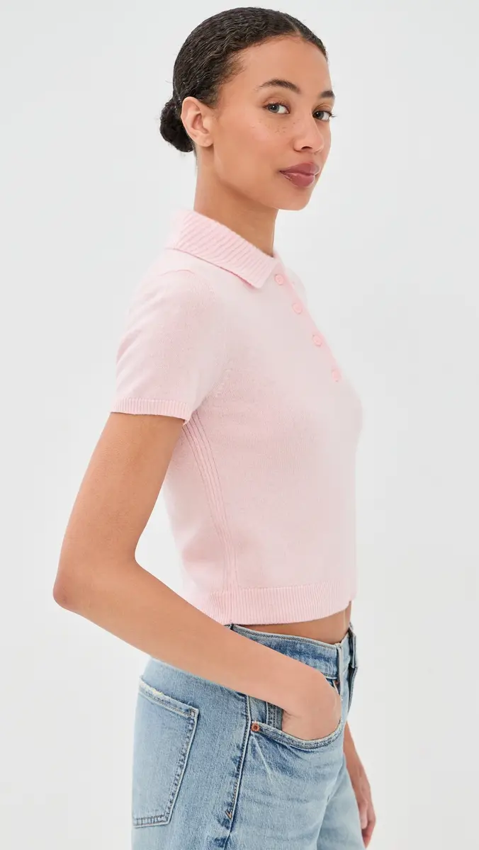 Simkhai Twila Cashmere Polo | Thumbnail 4 Simkhai Twila Cashmere Polo | Thumbnail 4