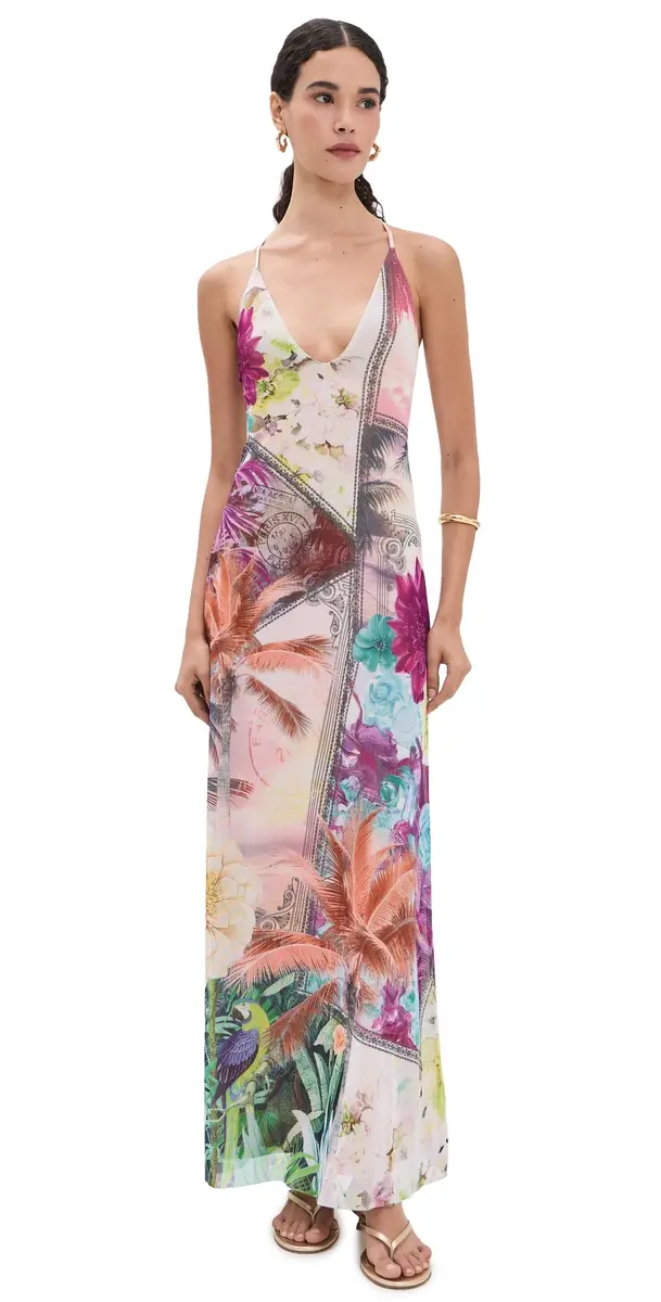 AFRM Romy Dress Vacation Tropic | Image 1 AFRM Romy Dress Vacation Tropic | Image 1