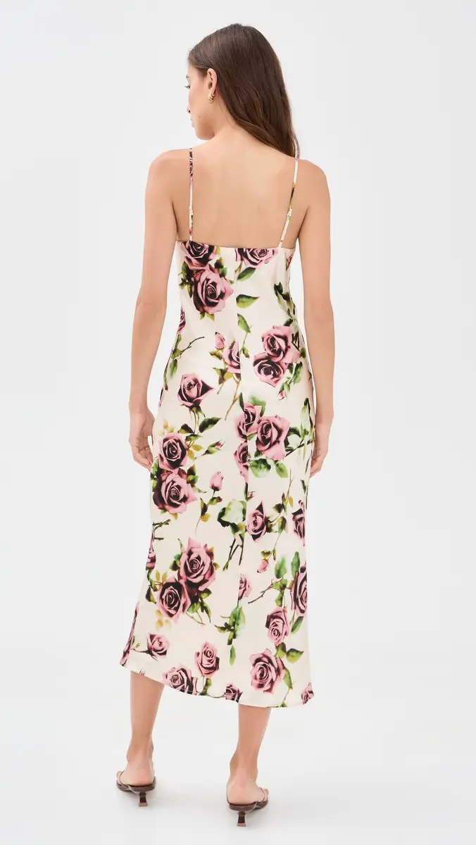 L'Agence Seridie Silk Slip Dress | Thumbnail 3 L'Agence Seridie Silk Slip Dress | Thumbnail 3
