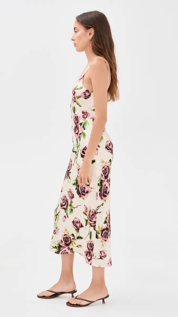 L'Agence Seridie Silk Slip Dress | Thumbnail 4 L'Agence Seridie Silk Slip Dress | Thumbnail 4