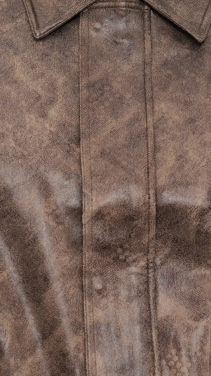 LIONESS Faux Leather Kenny Bomber | Thumbnail 6 LIONESS Faux Leather Kenny Bomber | Thumbnail 6