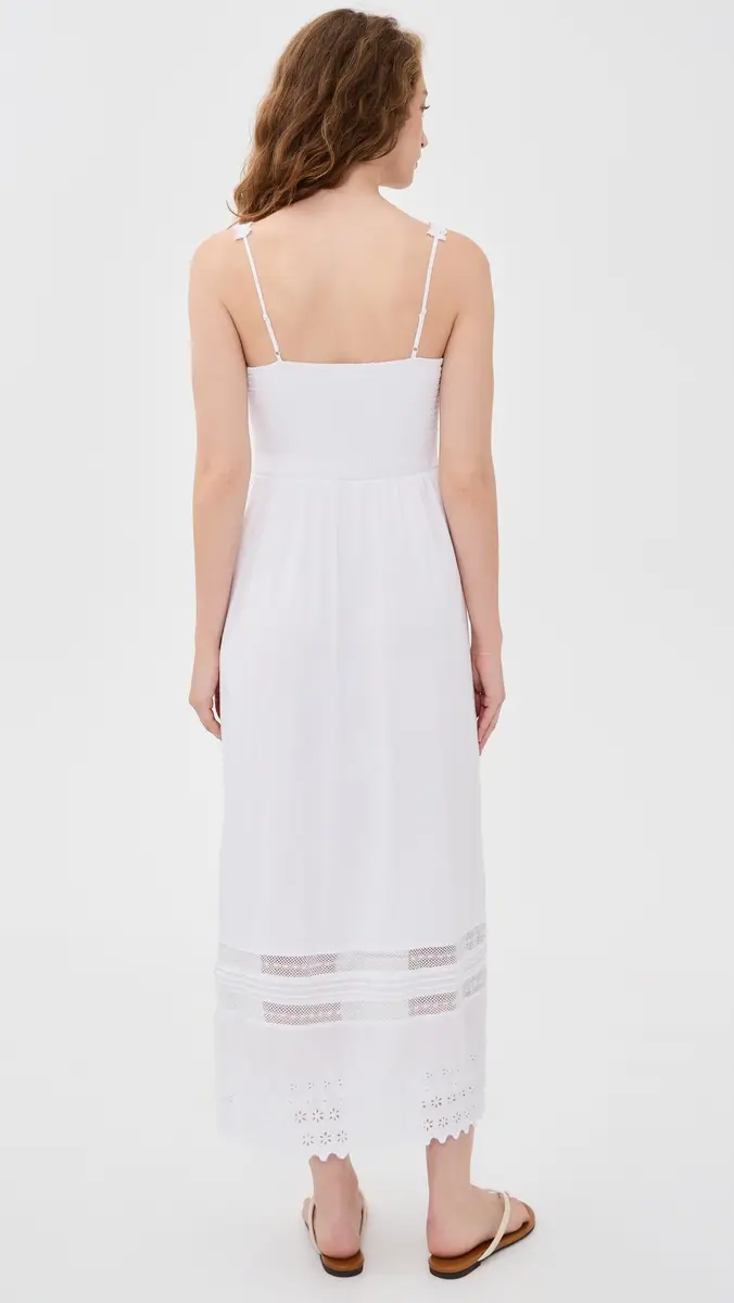 Splendid Avery Maxi Dress White | Thumbnail 3 Splendid Avery Maxi Dress White | Thumbnail 3