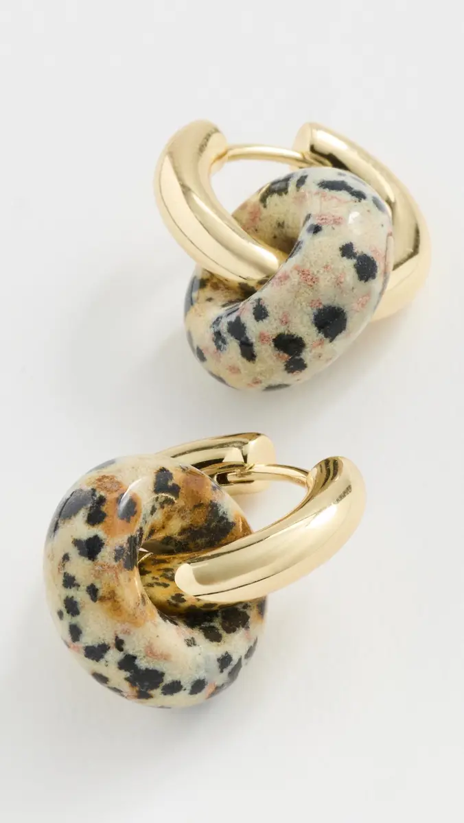 Luv AJ The Palma Washer Hoop Earrings | Thumbnail 4