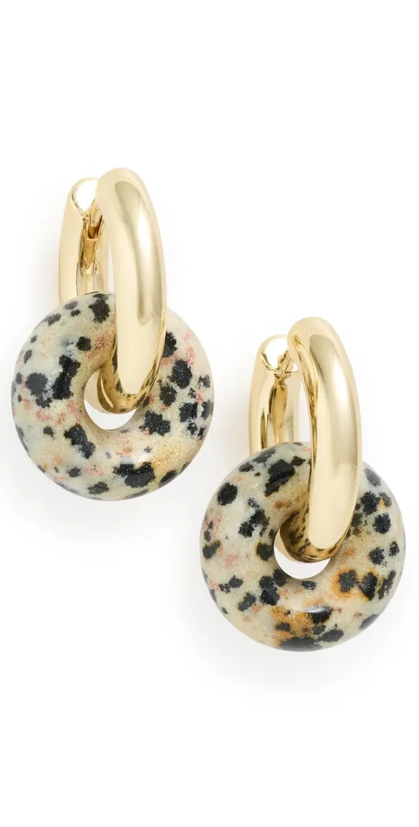 Luv AJ The Palma Washer Hoop Earrings | Image 1 Luv AJ The Palma Washer Hoop Earrings | Image 1