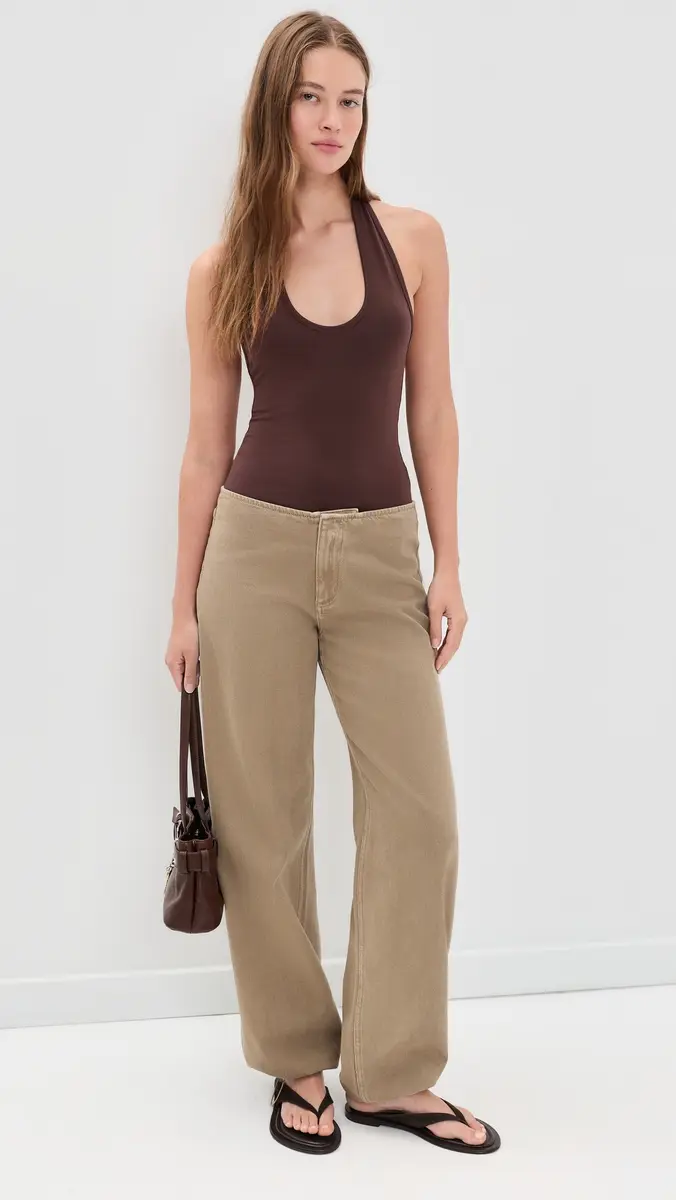 APIECE APART Bodi Halter Bodysuit | Thumbnail 5 APIECE APART Bodi Halter Bodysuit | Thumbnail 5