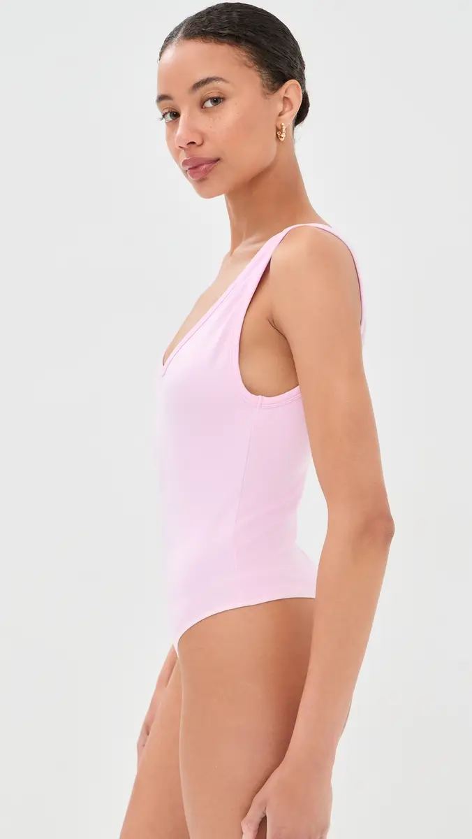 Wardrobe.NYC WARDROBE. NYC Opaque Scoop Thong Bodysuit | Thumbnail 5 Wardrobe.NYC WARDROBE. NYC Opaque Scoop Thong Bodysuit | Thumbnail 5