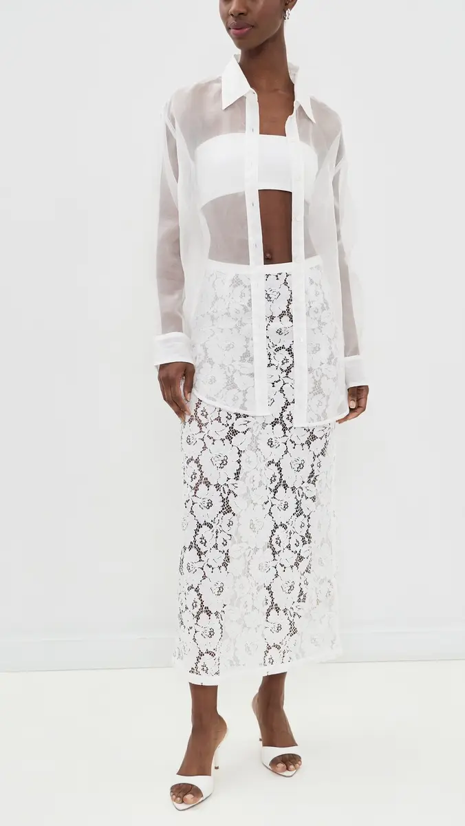 VRG GRL Devyn Lace Midi Skirt | Thumbnail 5 VRG GRL Devyn Lace Midi Skirt | Thumbnail 5