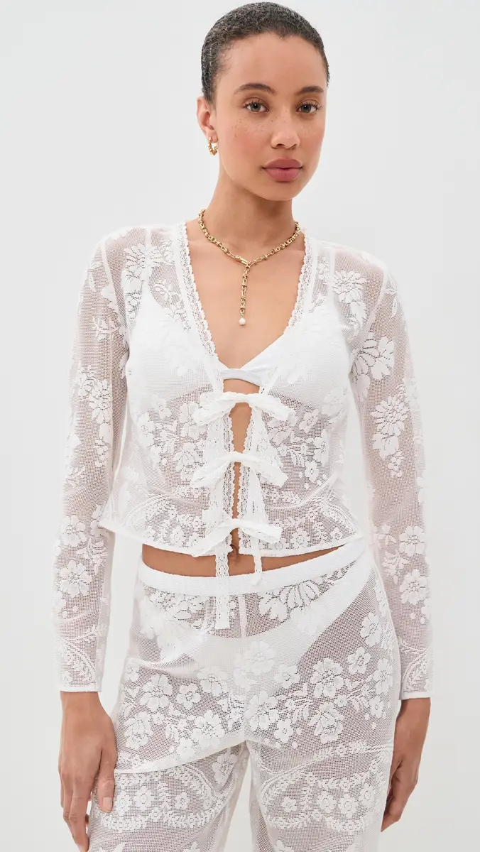LoveShackFancy Stacellea Top | Thumbnail 2 LoveShackFancy Stacellea Top | Thumbnail 2