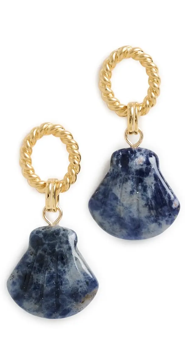 Brinker + Eliza Spritz Earrings Sodalite One Size | Image 1 Brinker + Eliza Spritz Earrings Sodalite One Size | Image 1