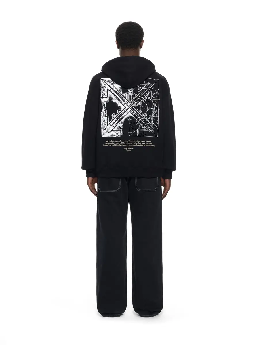 Off-White Milano City Garments Skate Hoodie | Thumbnail 4