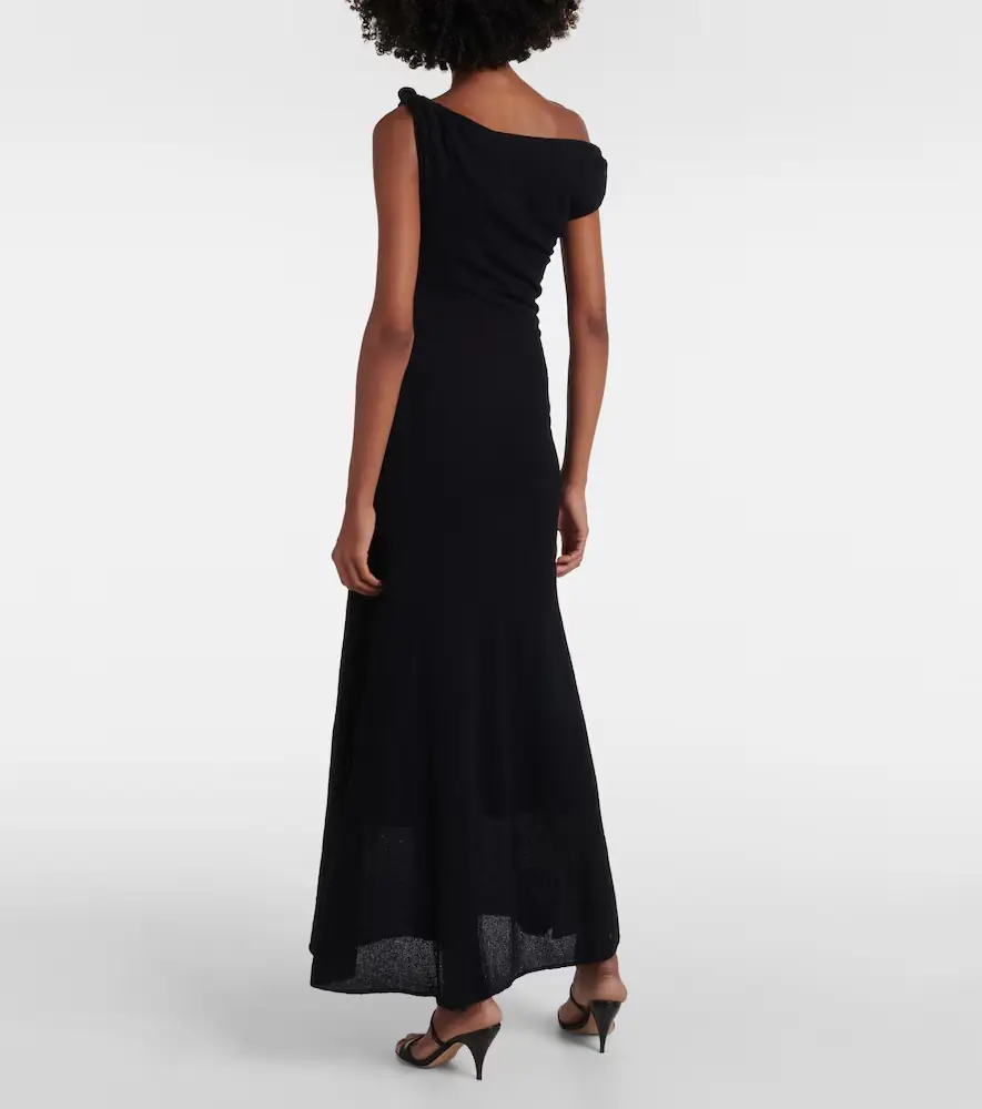 SIR. Glow Twist cotton-blend midi dress | Thumbnail 4 SIR. Glow Twist cotton-blend midi dress | Thumbnail 4