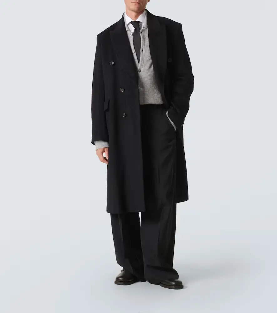 Our Legacy Whale double-breasted mohair-blend coat | Thumbnail 3 Our Legacy Whale double-breasted mohair-blend coat | Thumbnail 3