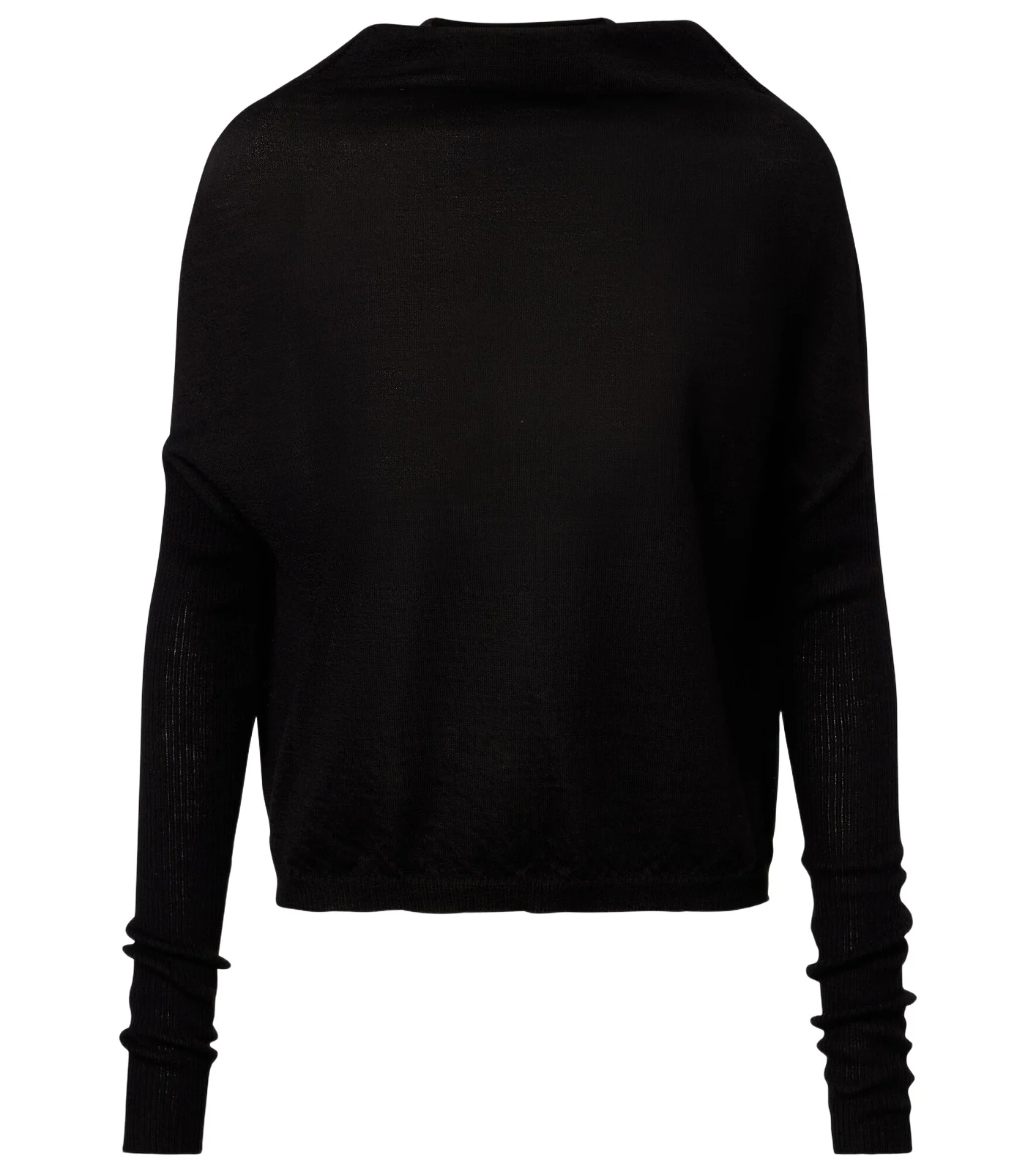 Crater draped virgin wool sweater Crater draped virgin wool sweater