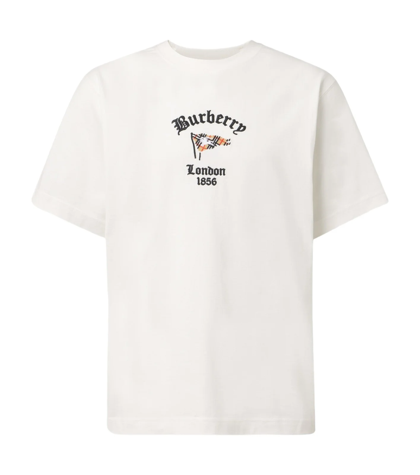 Embroidered cotton jersey T-shirt Embroidered cotton jersey T-shirt