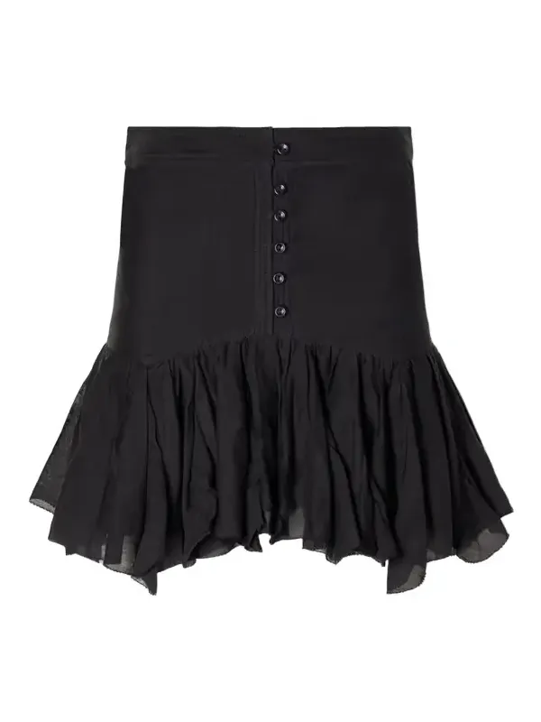 Daneen Cotton-blend Mini Skirt