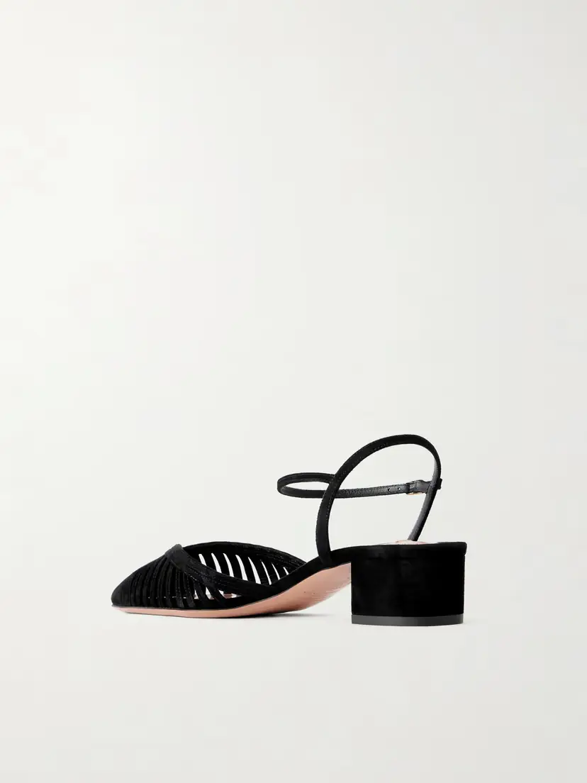 Aquazzura Yara 35 Suede Pumps | Thumbnail 3 Aquazzura Yara 35 Suede Pumps | Thumbnail 3