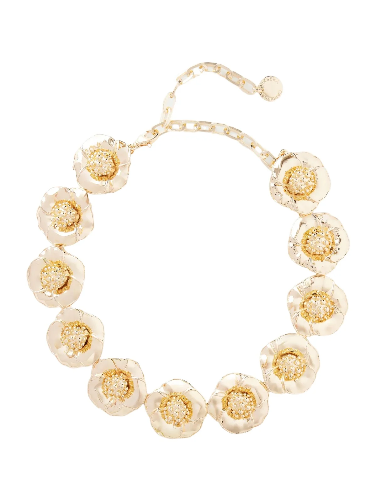 Gold-tone Flower Necklace Gold-tone Flower Necklace