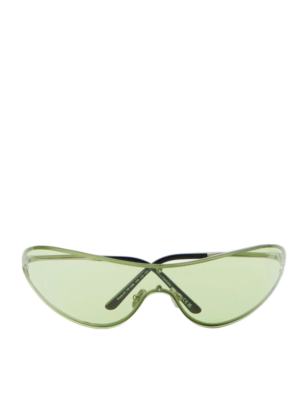 Brady-02 D-frame Silver-tone Sunglasses