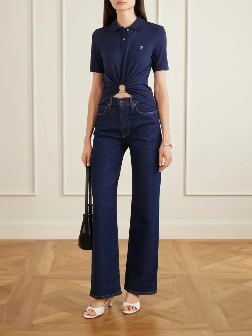 Rabanne Embellished Cotton-blend Shirt | Thumbnail 2