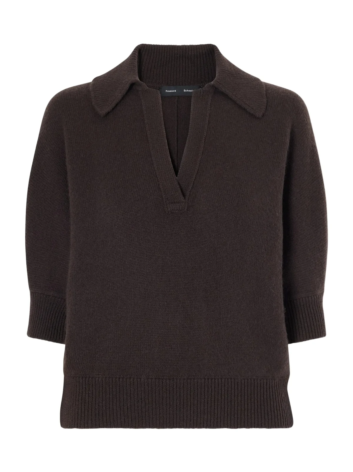 Vella Cashmere Polo Sweater