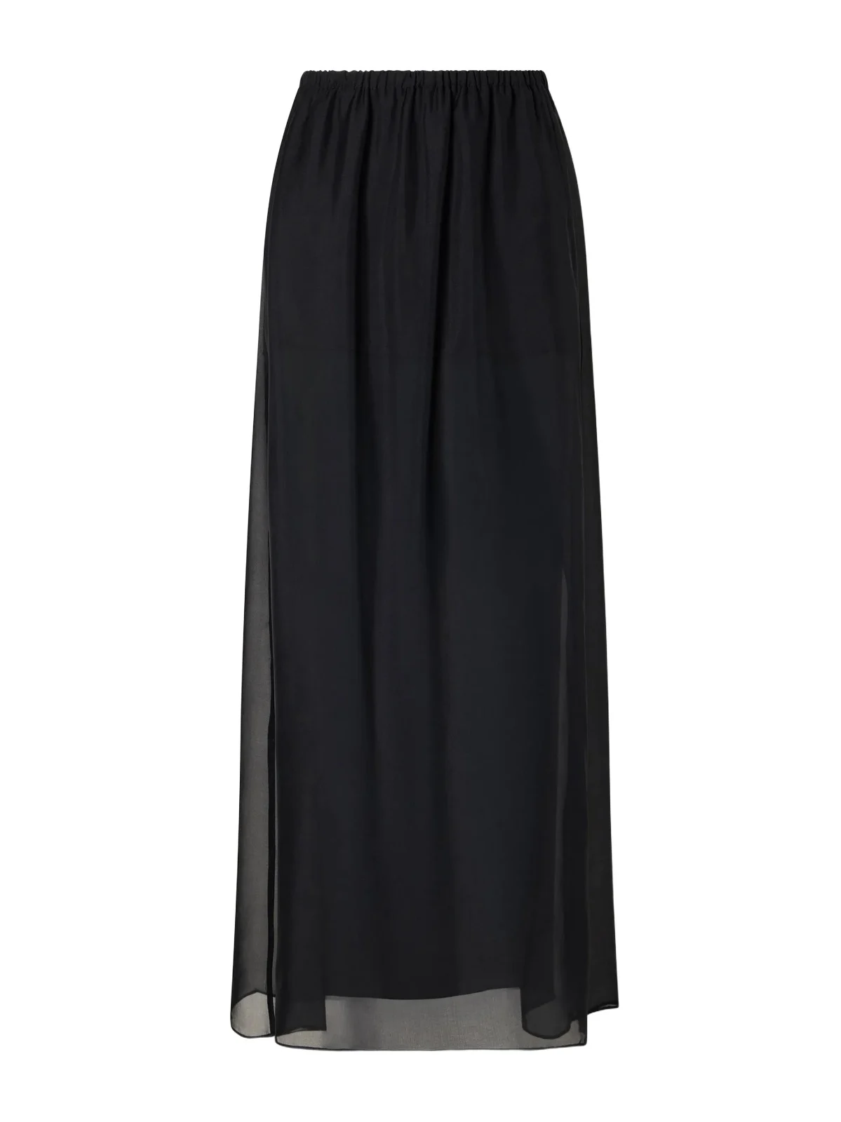 La Ligne Freya Layered Silk-chiffon Maxi Skirt