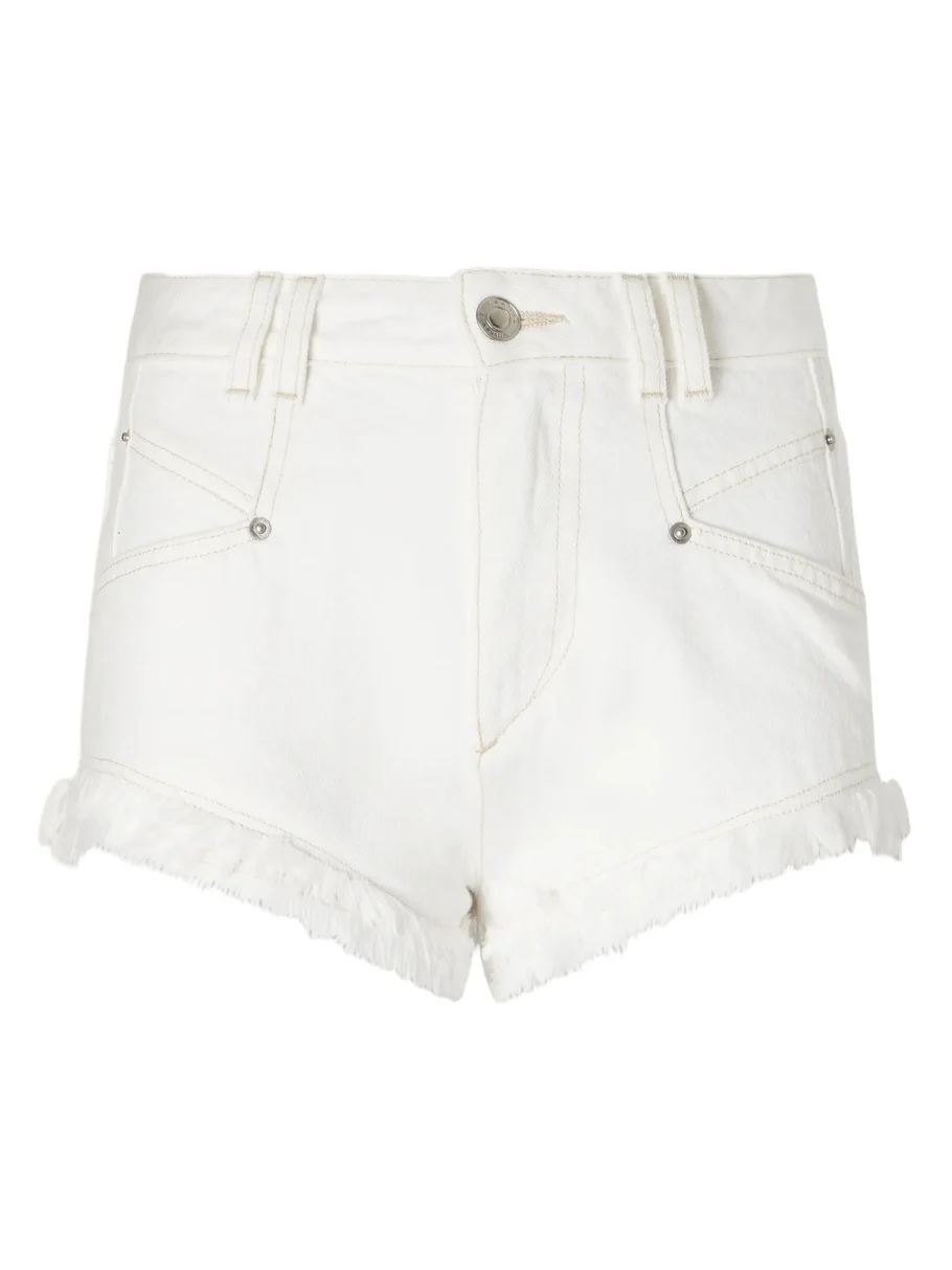 Eneidala Frayed Denim Shorts Eneidala Frayed Denim Shorts
