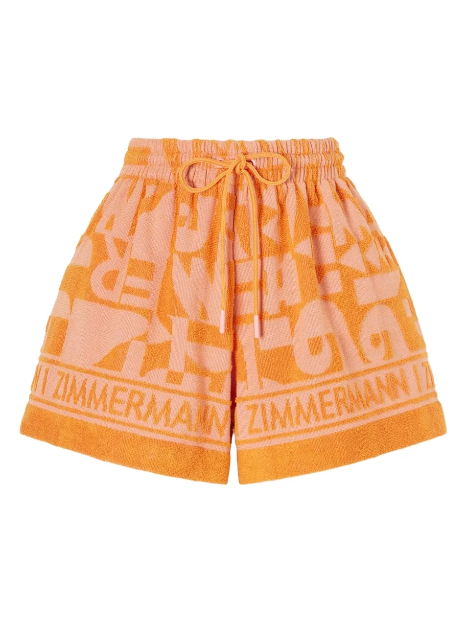 Solstice Jacquard-knit Cotton-terry Shorts Solstice Jacquard-knit Cotton-terry Shorts
