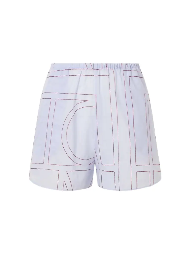 TOTEME Monogram Cotton-blend Shorts
