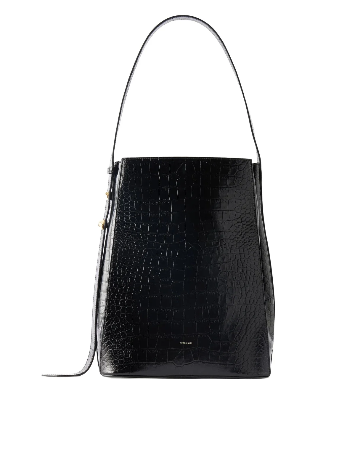 AMANU Somalia Croc-effect Shoulder Bag