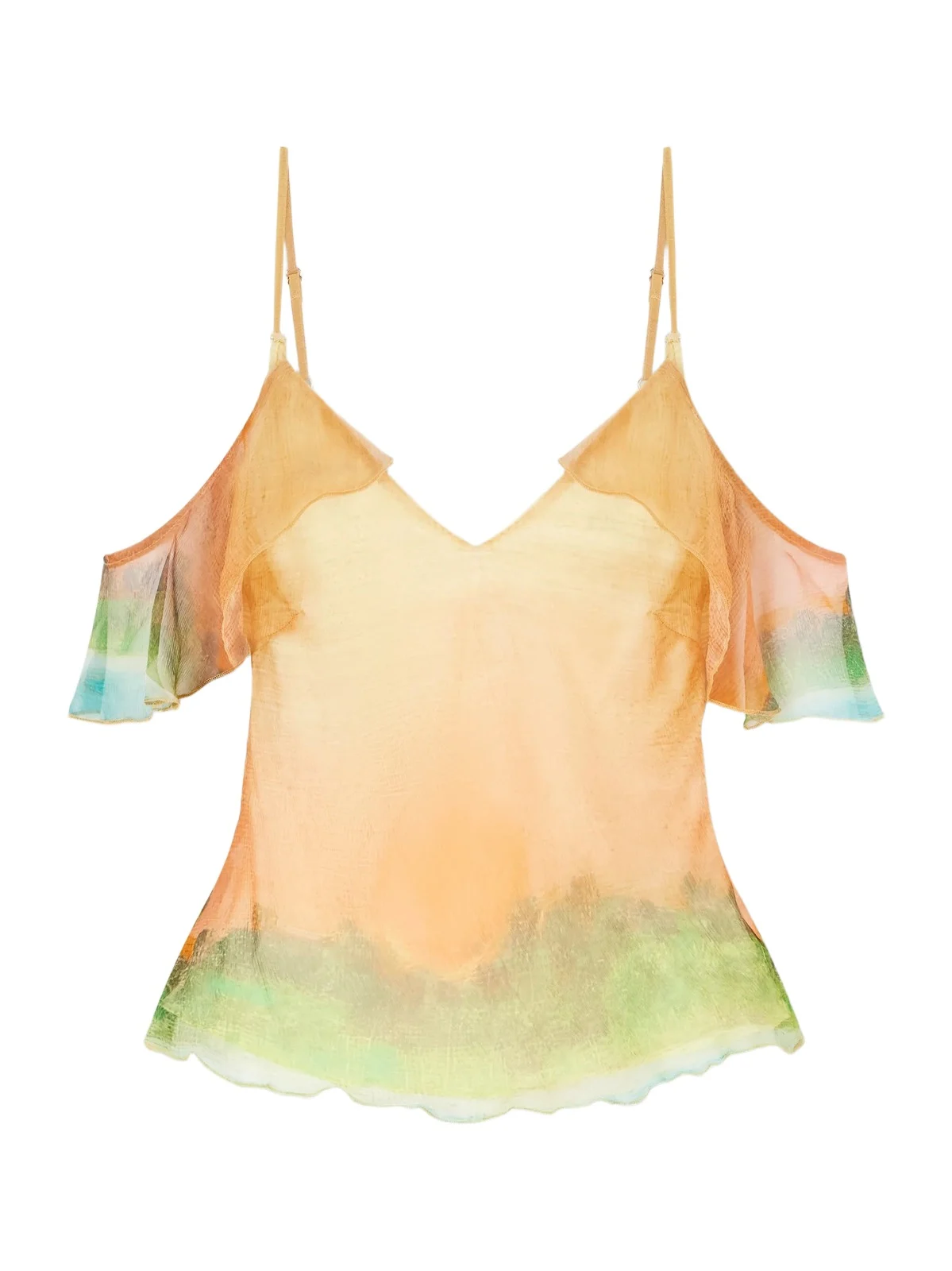 Formentera Silk-chiffon Tank Formentera Silk-chiffon Tank