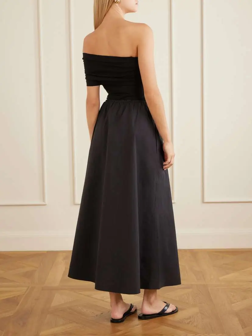 Matteau Organic Cotton-poplin Midi Skirt | Thumbnail 3 Matteau Organic Cotton-poplin Midi Skirt | Thumbnail 3
