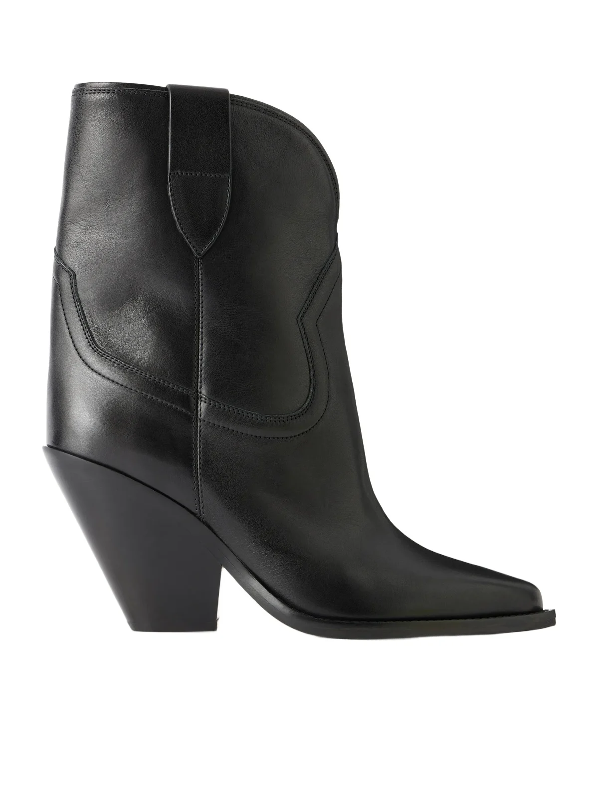 Leyane Leather Ankle Boots