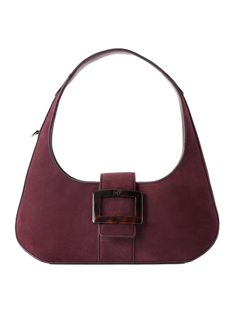Belle Vivier Suede Shoulder Bag Belle Vivier Suede Shoulder Bag