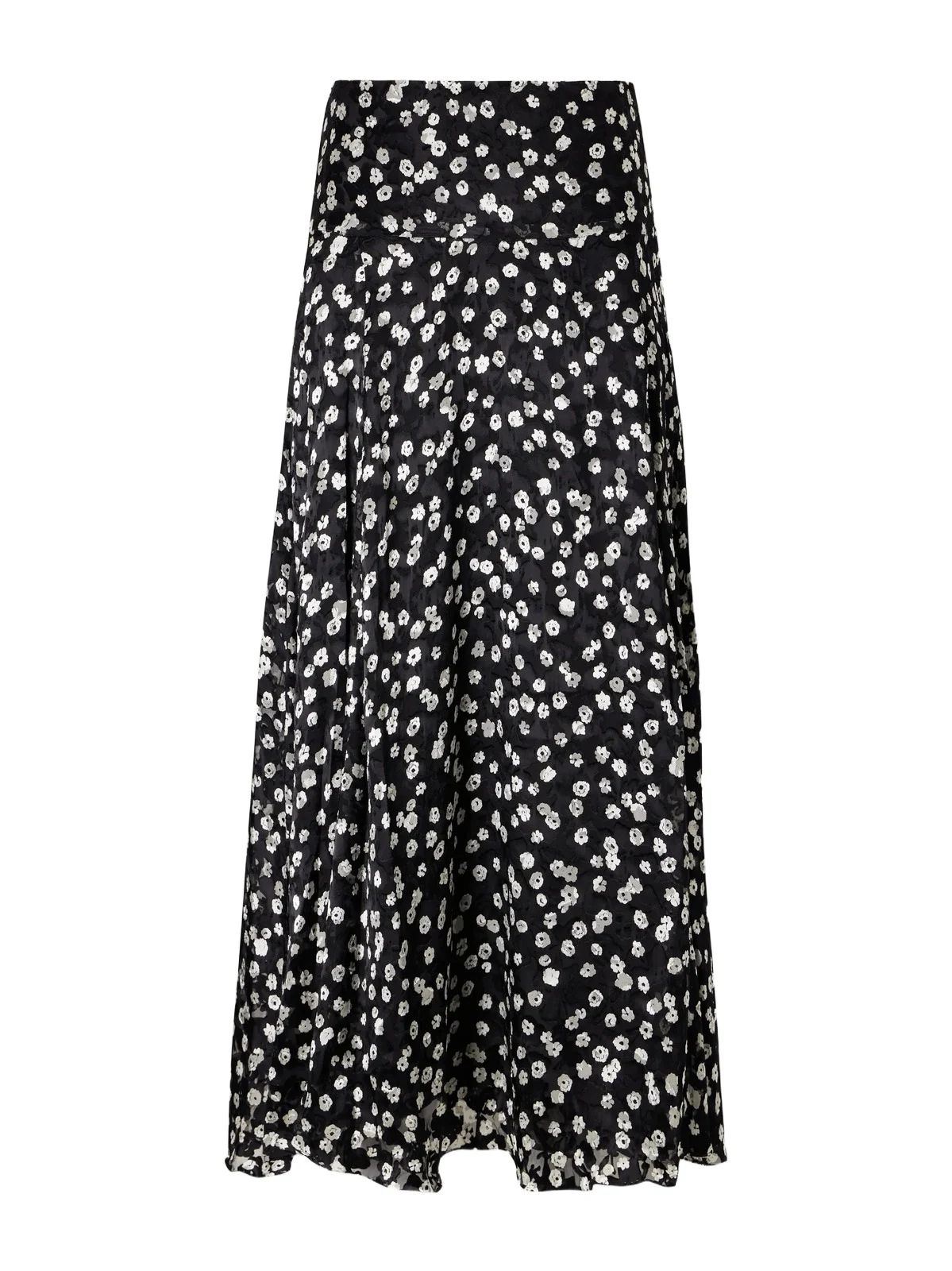Hilza Floral-print Chiffon Midi Skirt Hilza Floral-print Chiffon Midi Skirt