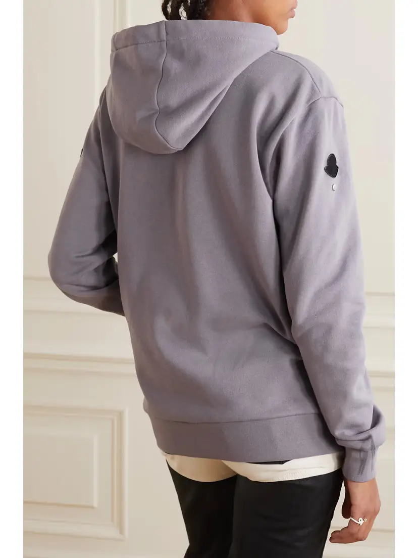 Moncler Genius + 1017 Alyx 9sm Printed Cotton-blend Jersey Hoodie | Thumbnail 4 Moncler Genius + 1017 Alyx 9sm Printed Cotton-blend Jersey Hoodie | Thumbnail 4