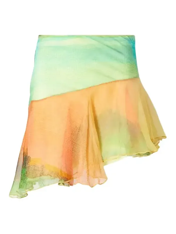 Formentera Silk Mini Skirt