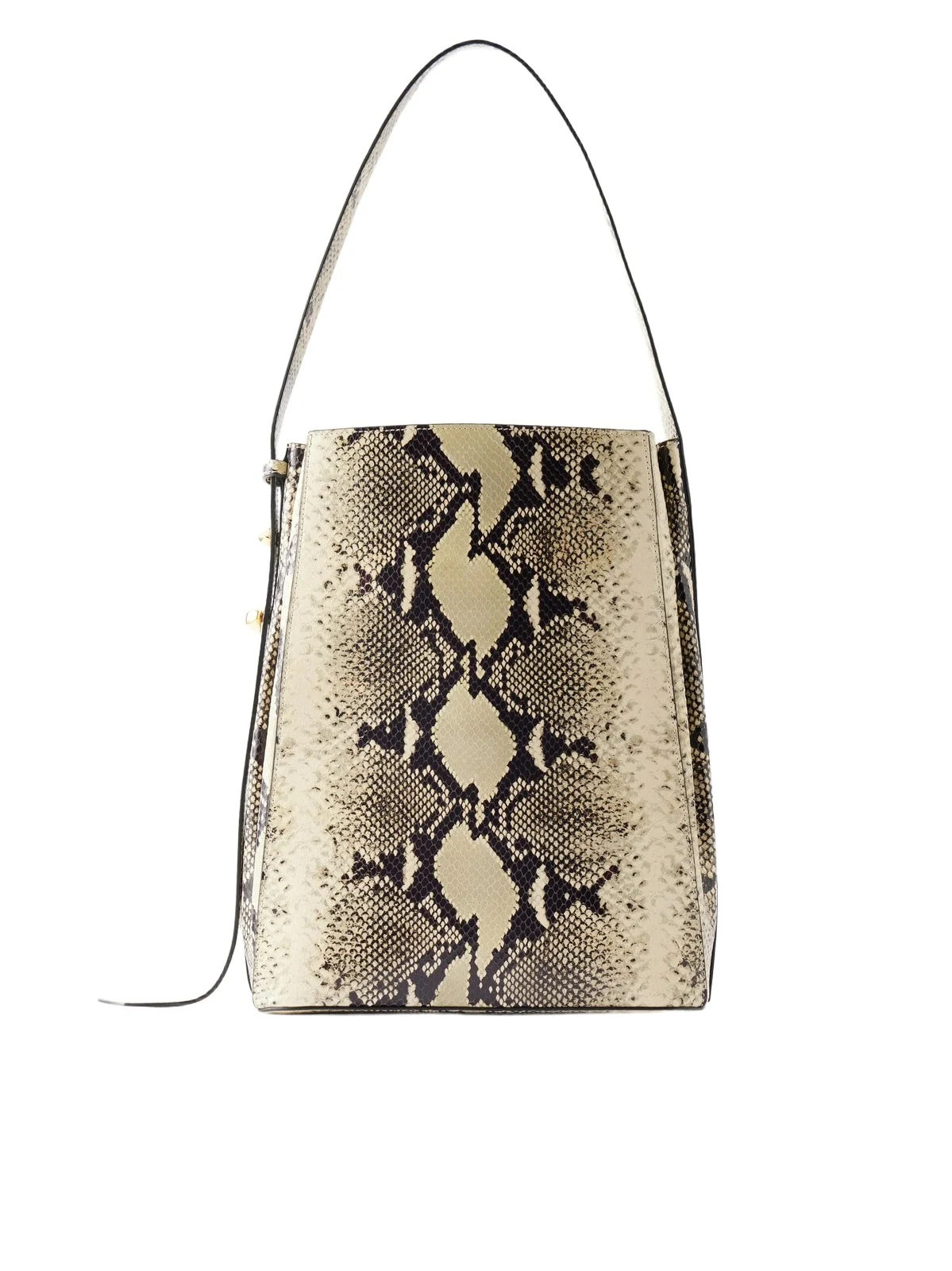 AMANU Somalia Snake-effect Leather Shoulder Bag