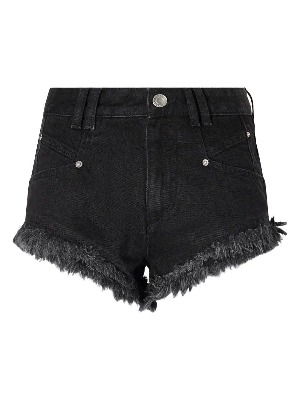 Eneidala Frayed Denim Shorts Eneidala Frayed Denim Shorts