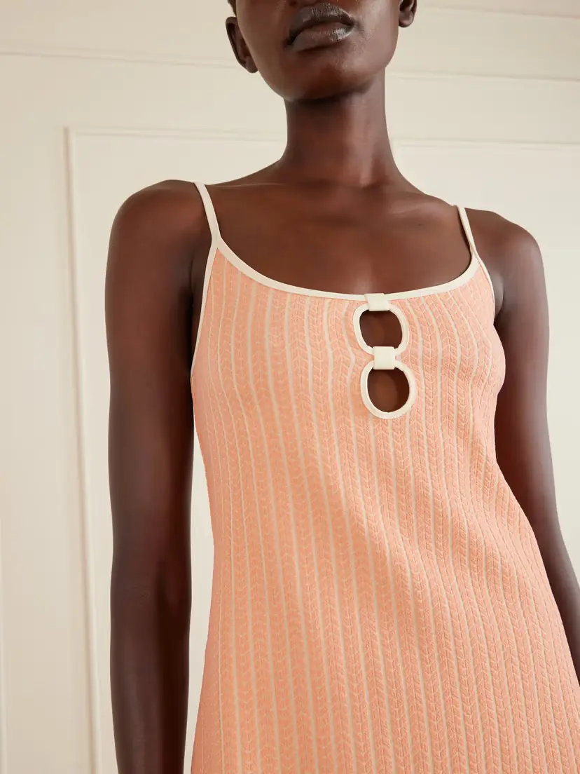 Eres Vitality Cut-out Jacquard Coverup | Thumbnail 4