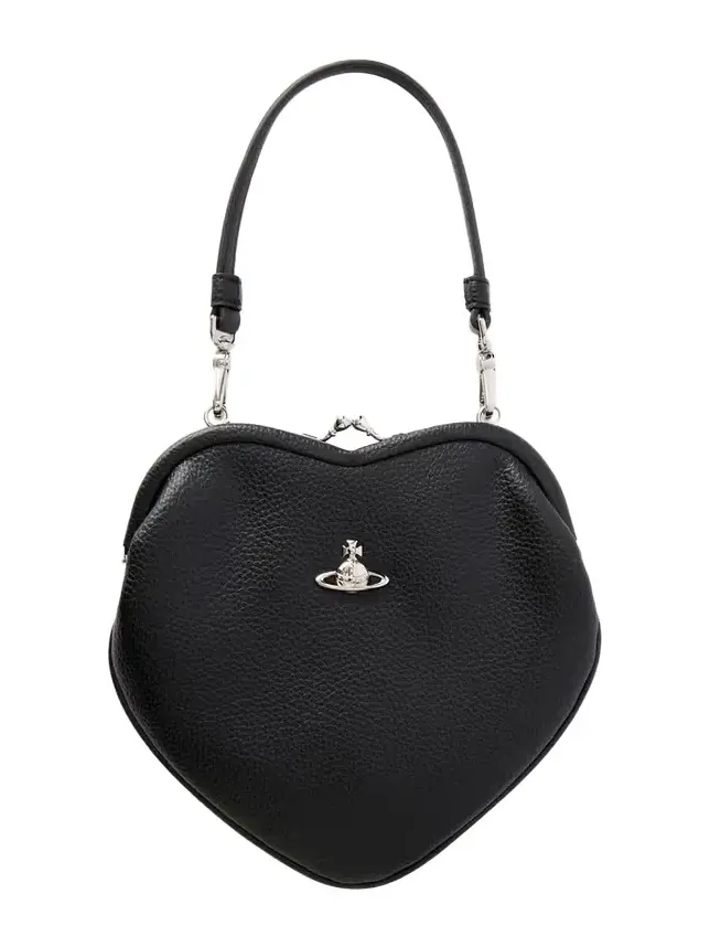 Belle Heart Logo-appliquéd Leather-effect Shoulder Bag Belle Heart Logo-appliquéd Leather-effect Shoulder Bag