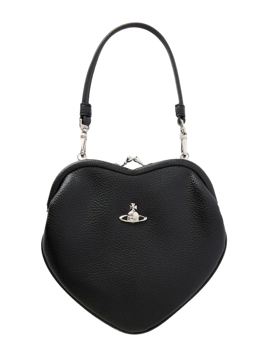 Belle Heart Logo-appliquéd Leather-effect Shoulder Bag Belle Heart Logo-appliquéd Leather-effect Shoulder Bag