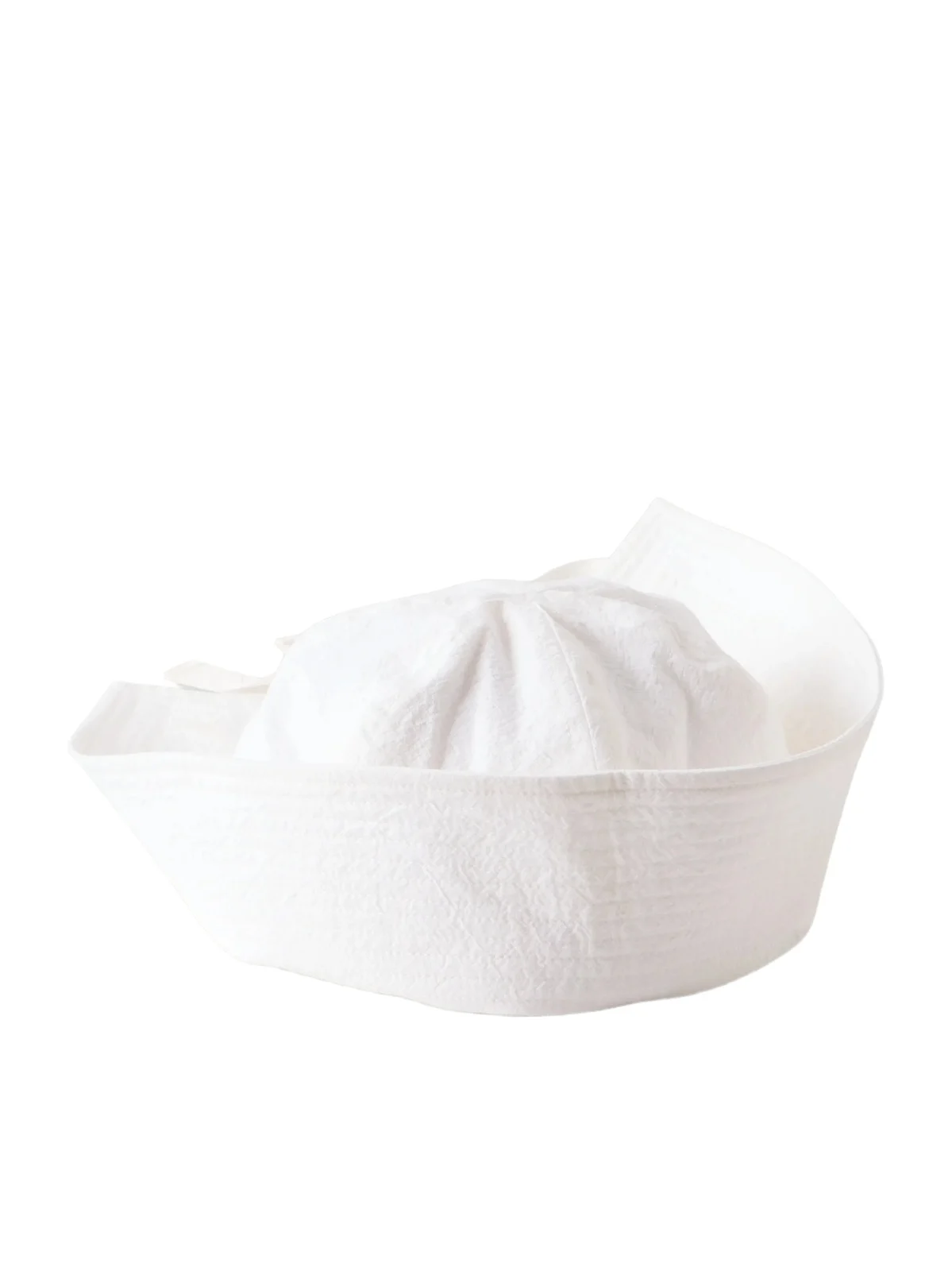Sailor Grosgrain-trimmed Cotton Sailor Hat Sailor Grosgrain-trimmed Cotton Sailor Hat