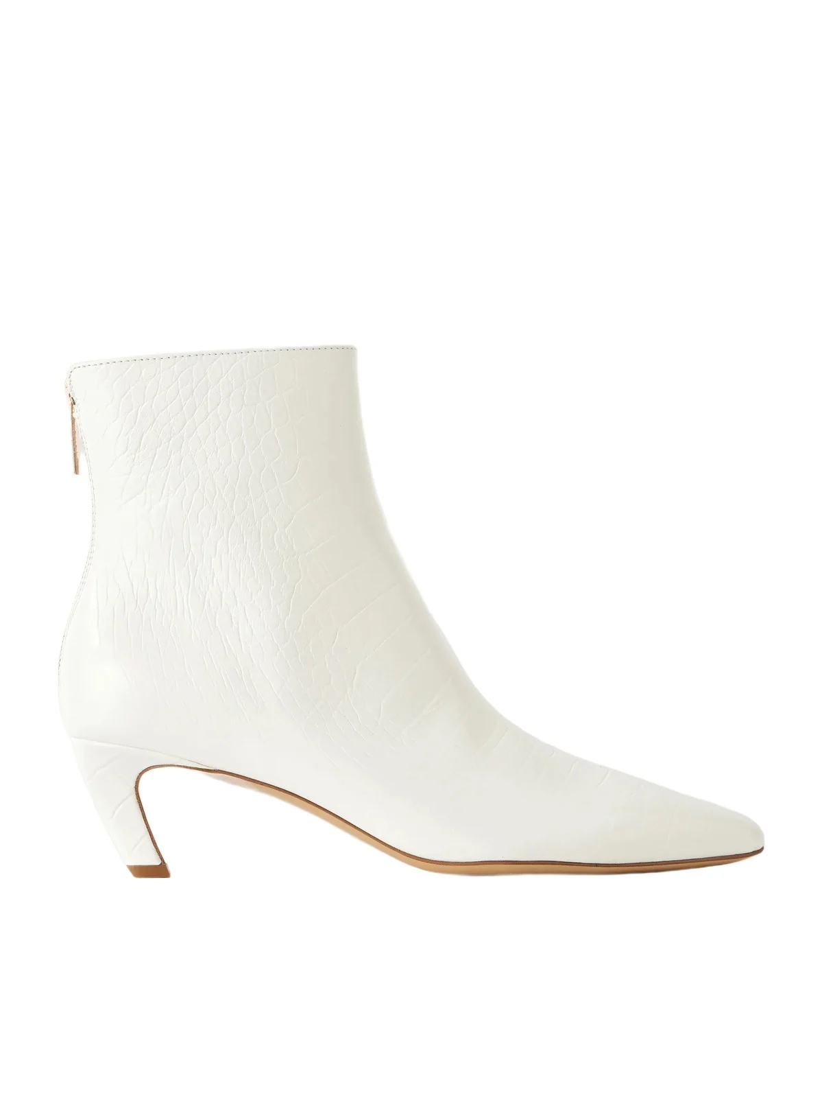 Clayton 50 Croc-effect Leather Ankle Boots Clayton 50 Croc-effect Leather Ankle Boots