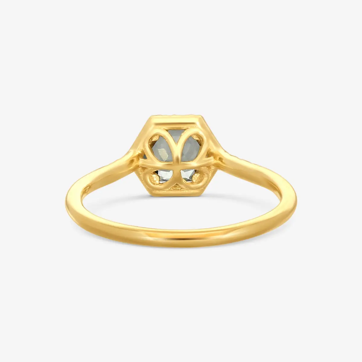 Suzanne Kalan Suzanne Kalan 14K Yellow Gold Diamond & Green Envy Topaz Ring Sz. 6 by The Solist | Thumbnail 3 Suzanne Kalan Suzanne Kalan 14K Yellow Gold Diamond & Green Envy Topaz Ring Sz. 6 by The Solist | Thumbnail 3