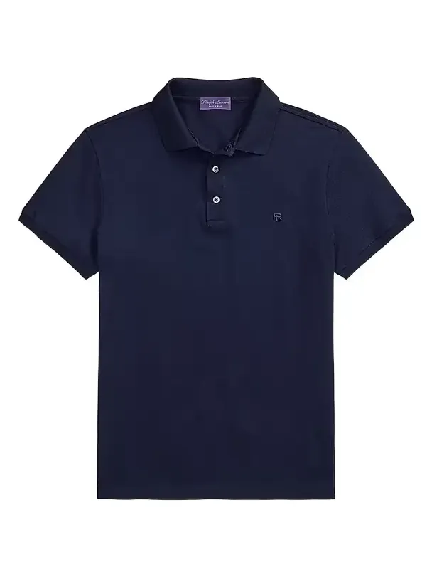 Men's RL Cotton Piqué Polo Shirt Men's RL Cotton Piqué Polo Shirt