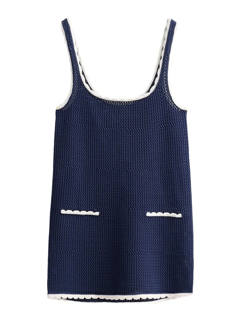 Women's Brianna Two-Tone Knit Mini Dress Women's Brianna Two-Tone Knit Mini Dress