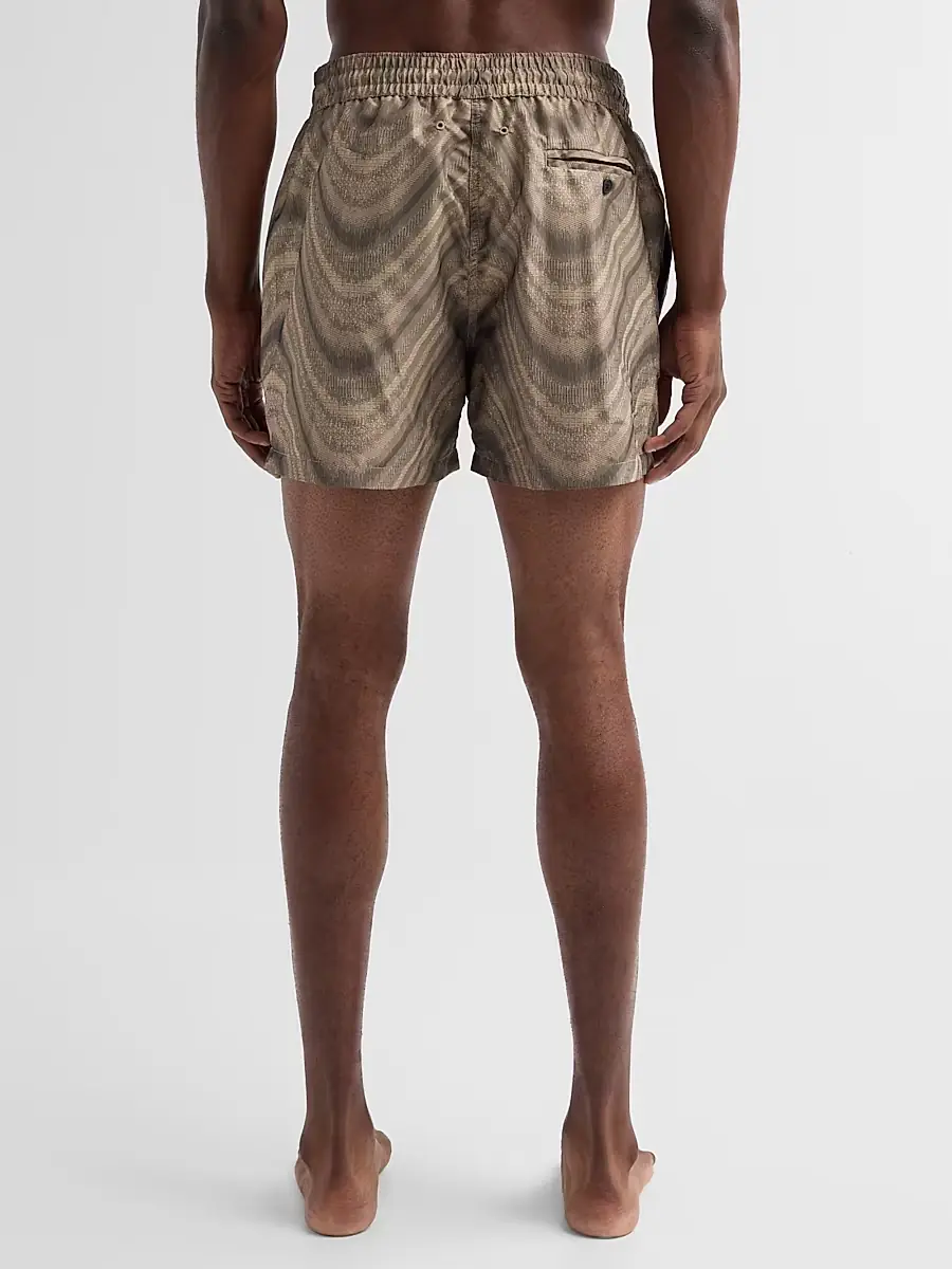 Frescobol Carioca Men's Rio Jacquard Swim Shorts | Thumbnail 3 Frescobol Carioca Men's Rio Jacquard Swim Shorts | Thumbnail 3