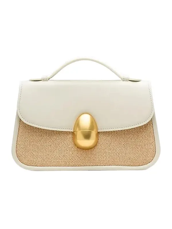 Women's Phoenix 1.0 Raffia-Leather Crossbody Bag Women's Phoenix 1.0 Raffia-Leather Crossbody Bag