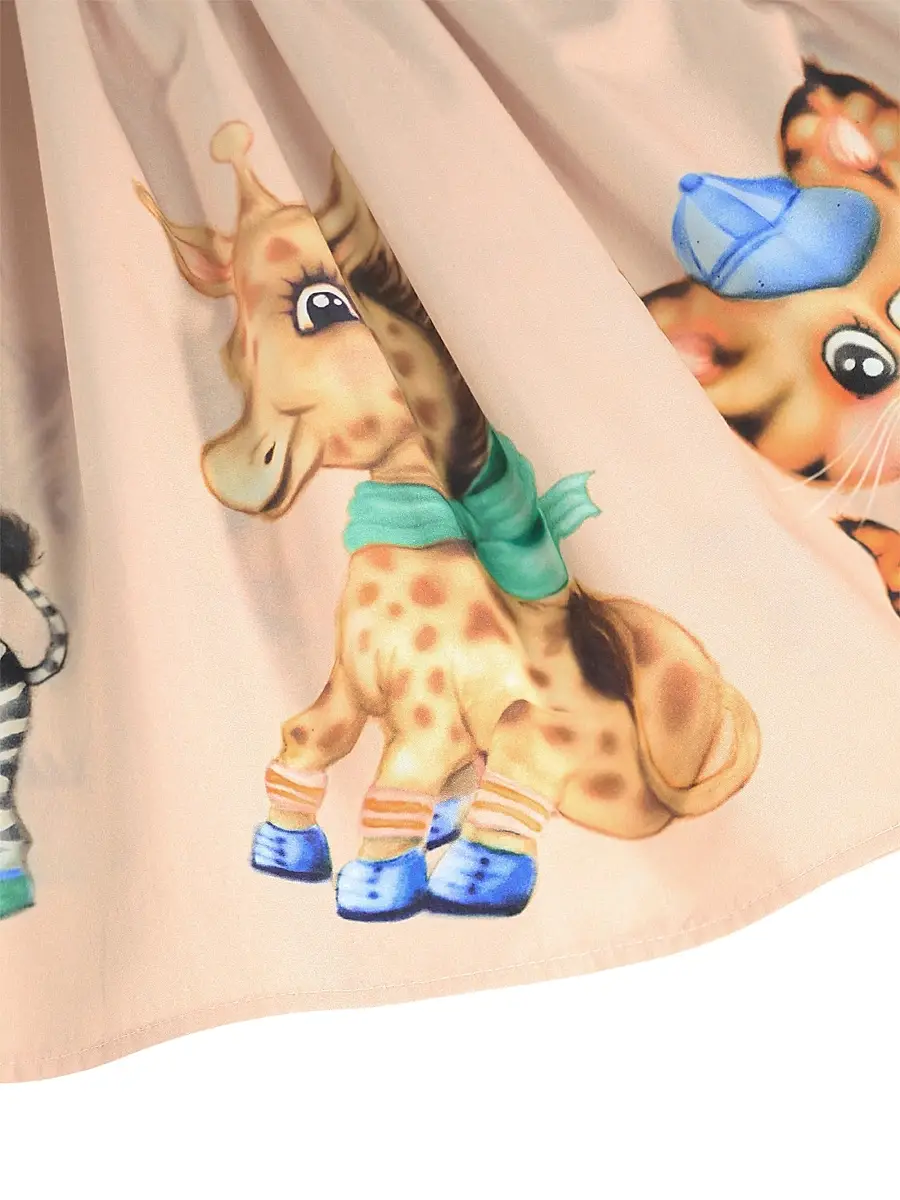 MOLO Girl's Little Girl's & Girl's Cissa Printed A-Line Dress | Thumbnail 4