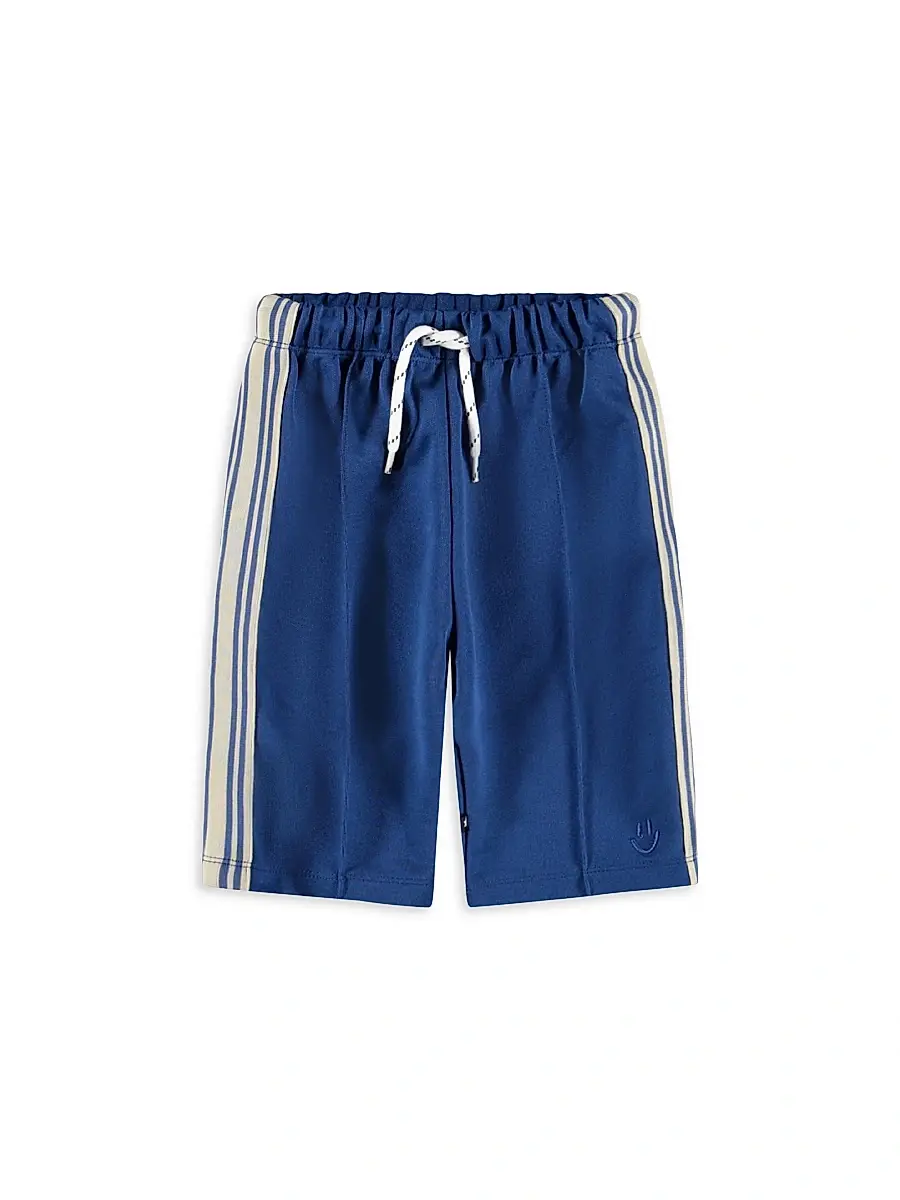 Molo Baby Boy's & Little Boy's Son Track Pants - Naval Blue | Image 1 Molo Baby Boy's & Little Boy's Son Track Pants - Naval Blue | Image 1